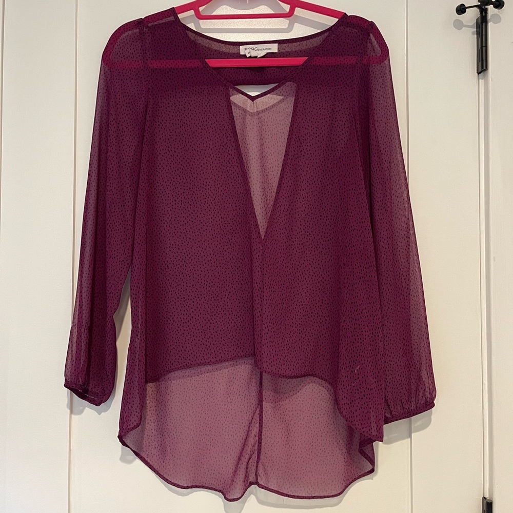 Fuchsia BCBGeneration blouse